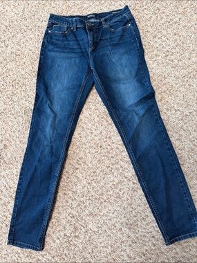 3 Buffalo David Bitton Dark Blue Skinny Jeans